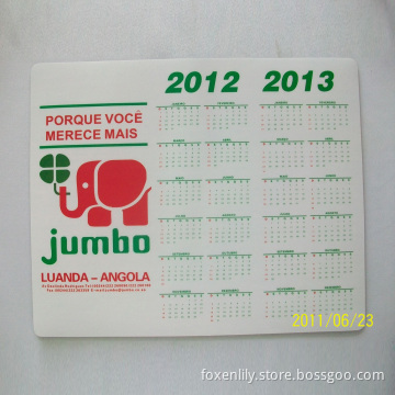 Calendar Mouse Pad for Cheap Promotional Gift (F-X-0168)